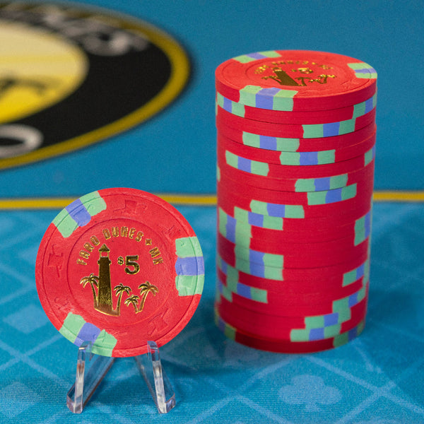 Rack (100 Chips) Faro Dunes $5