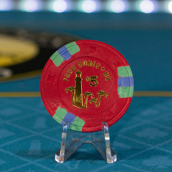 Rack (100 Chips) Faro Dunes $5