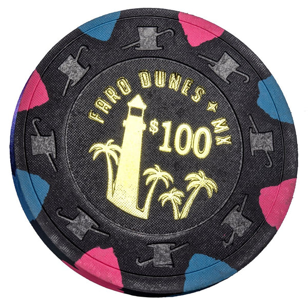 FARO DUNES CASH 1100 PC DELUXE SET
